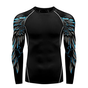 เสื้อยืดรัดรูปแขนสั้นสำหรับผู้ชายเสื้อออกกำลังกายแห้งเร็วสำหรับฝึกออกกำลังกาย - Product Image 5