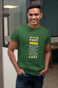 Venta al por mayor de los hombres de algodón camiseta Casual Verano de moda elegante diseño impreso de manga corta para el gimnasio diario deportes tela - Product Image 5