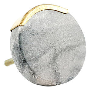 Bouton en marbre de forme et de taille personnalisées, couleur personnalisée, pierre polie, fabriqué en Inde - Product Image 1