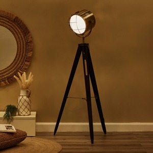 Moderna sala de estar de lujo decoración del hogar elegante forma de hongo lámpara de pie de tela blanca elegante soporte dorado LED para uso en el hogar y la Oficina - Product Image 2