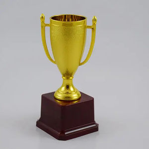 Trofeo de Juego de Plástico Personalizado, Económico, Dorado, Ligero, Impermeable, para Todas las Temporadas, Varios Tamaños (22.5CM, 19CM, 16.5CM, etc.) PK - Product Image 6