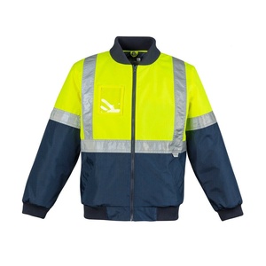 Vêtements de travail pour hommes de haute qualité, vêtements de travail de sécurité haute visibilité, veste réfléchissante, veste de travail de sécurité haute visibilité pour l'hiver, vente en gros pour hommes - Product Image 3