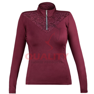 Camisa de compresión transpirable para montar a caballo, capa Base térmica, ropa ecuestre que ofrece calidez, comodidad, flexibilidad perfecta - Product Image 2