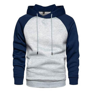 Sweats à capuche solides pour hommes Sports Soft Blend Fleece Sweatshirts à capuche avec poche Kanga Hoodies - Product Image 3