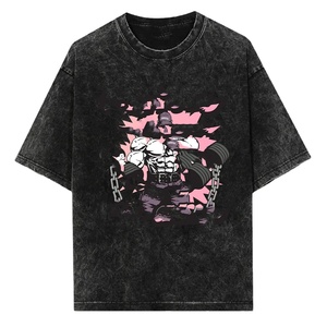 Fashion-Forward Acid Wash Custom 100% Cotton Oversized T-Shirts Unisex Printed Bulk Trusted Pakistani Factory 4 Season Tee - Product Image 1