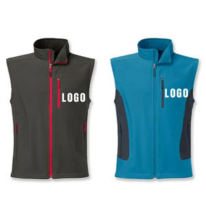 Chaleco de lana polar ligero y transpirable para hombre con bolsillo con cremallera perfecto para capas de invierno en estilo único - Product Image 5