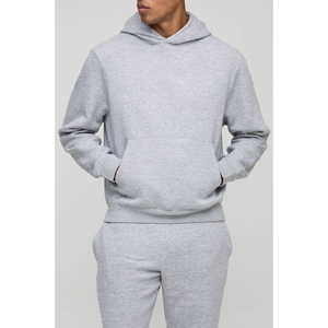 Chándal Deportivo de Felpa Francesa Estilo Americano con Diseño en Relieve y Capucha para Gimnasio, para Todas las Temporadas - Product Image 5