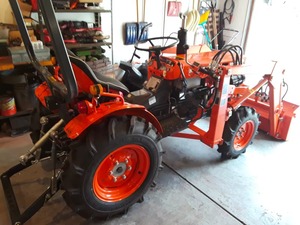 Kubota <span class=keywords><strong>23HP</strong></span> <span class=keywords><strong>Mini</strong></span> Rasenmäher Traktor mit Frontlader und Bagger lader - Product Image 6
