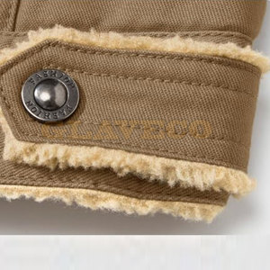 Veste en coton confortable veste d'hiver en coton à bas prix veste en coton teint uni à vendre - Product Image 5