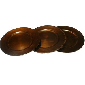 Plaques de chargeur arrondies de Style moderne de haute qualité pour la maison et l'hôtel équipement de Service de restauration hôtel Restaurant vaisselle décor - Product Image 6