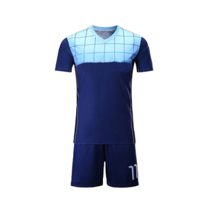 Camisetas de fútbol de diseño gratuito, uniforme de fútbol personalizado, conjunto de pantalones cortos de talla grande, ropa de fútbol para jóvenes - Product Image 1