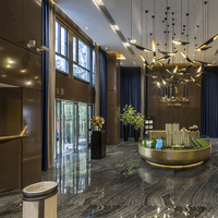 Lustre moderne créatif en métal, de haute qualité, noir rustique, hauteur réglable, long luminaire suspendu LED pour la maison, l'hôtel, le hall, la villa