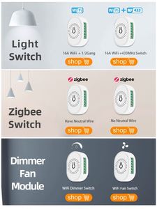 Tuya Wifi + Rf433mhz16a Mini Thông Minh Ngắt 2 Cách Điều Khiển Tự Làm Relay Không Dây Từ Xa Thông Minh Mô-đun Chuyển Đổi Cho Alexa Google Nhà - Product Image 6