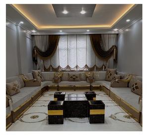 Sièges au sol orientaux, canapé ethnique, canapé Majlis arabe, canapé de style ottoman, ensemble Jalsa arabe, sièges au sol orientaux de luxe - Product Image 1