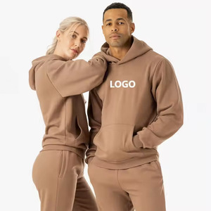 Vente en Gros Personnalisé de Haute Qualité Ensemble de Survêtement en Polaire de Coton Unisexe Surdimensionné Pantalon de Survêtement et Sweat à Capuche Unisexe - Product Image 6