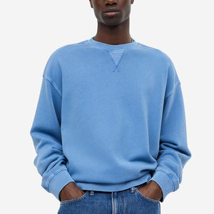 ODM Sweat-shirt à col rond en coton et polyester pour homme avec broderie Design original de chemise à col rond pour l'hiver - Product Image 1