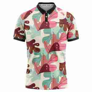 Alta calidad 100% algodón impresión personalizada bordado OEM logo liso en blanco hombres Polo camiseta Polo - Product Image 4