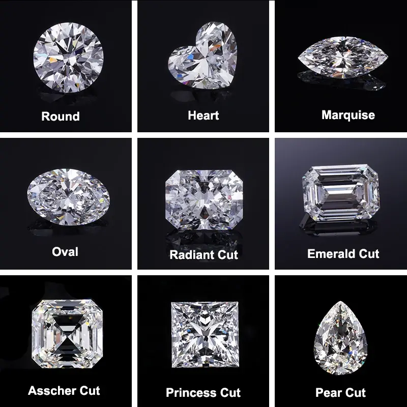 Rosa Labor-Diamant CVD HPHT GIA IGI zertifiziert 1CT 4CT oval Pear H VVS VVS1 VVS2 lose Naturdiamant Stein individueller Schmuck