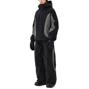 Pantalones de Snowboard Personalizados para Hombre, Impermeables, Cortavientos, Transpirables, Cierre de Cremallera Tex, Corte Holgado, Ropa de Esquí de Alta Calidad - Product Image 2