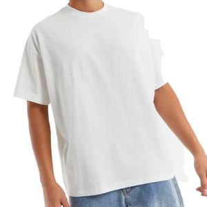 เสื้อยืดลำลองแขนสั้นสำหรับผู้ชายและผู้หญิงทรงหลวมแนววินเทจสำหรับฤดูร้อน - Product Image 6