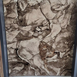 Alfombra Moderna Abstracta de Polipropileno Adiva, Tejida con Diseño Floral, Acolchada para Uso Doméstico - Fabricante Turco Tapis Alfombra Tappeto 2026 - Product Image 1