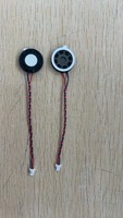 Micro haut-parleur rond ultra-fin de 20 mm, 6,5 mm avec tampon en caoutchouc anti-poussière, haut-parleur mini Mylar 8 ohms 1 W
