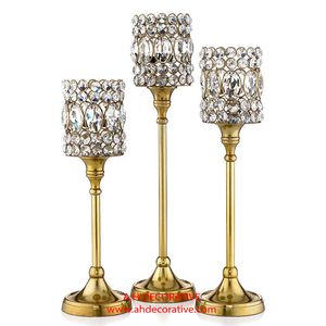 Pièce maîtresse de Table chaude grand cristal T lumière bougeoir fait à la main pour Table à manger mariage et Restaurant pilier de bougie décoratif - Product Image 6