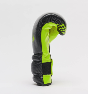 Gants de boxe de combat faits à la main résistants en cuir synthétique crochet et boucle soutien du poignet manches rembourrées tripartites Arts martiaux - Product Image 4