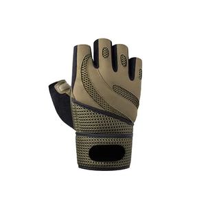 Guantes de Cuero Transpirables de Alta Calidad para Levantamiento de Pesas, Medios Dedos, con Agarre Térmico para Deportes Unisex, Fitness, Pesca y Actividades al Aire Libre - Product Image 5
