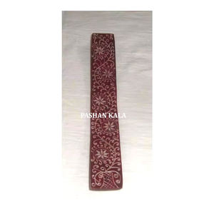 Belle pierre à savon naturelle forme rectangulaire sculpture bâton d'encens brûleur Super finition et poli pour la décoration de la maison - Product Image 1