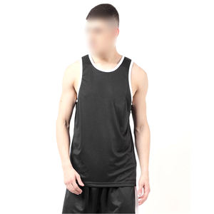 Con costilla blanca Buena venta Diseño único Manga sin mangas hecha a medida Hacer propio producto Trajes de boxeo y conjuntos de camisetas sin mangas - Product Image 1