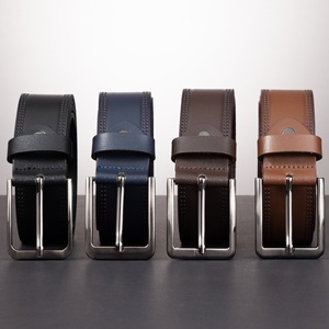 Ceinture décontractée pour homme Akyol de qualité supérieure avec boucle carrée en alliage, largeur de 4 cm, haute résistance et design léger - Product Image 5