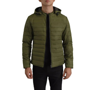 Veste matelassée à col montant pour homme Isolation thermique Anti-bactérien Coupe-vent Caractéristiques Mode d'hiver décontractée Port confortable - Product Image 1