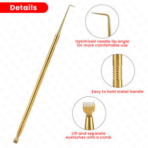 Rehausseur de cils en acier inoxydable végétalien de qualité supérieure, pour salons de beauté, artistes des cils, cliniques de beauté, outil de mise en forme des cils ultra-doux et durable, rapide - Product Image 3