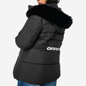 Vente d'usine directe haute rue Style hiver doudoune respirant femmes haute qualité rempli imprimé femmes doudoune 2025 - Product Image 2