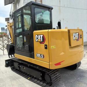Mini-excavatrice Caterpillar 305.5 d'occasion de 35 tonnes avec moteur Perkins, boîte de vitesses, pompe et moteur - Certifiée EPA - Product Image 1