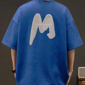 Nueva Camiseta con estampado de soplo 2025, camisetas de alta calidad, último diseño, camisetas lisas para hombres, camisetas personalizadas - Product Image 2