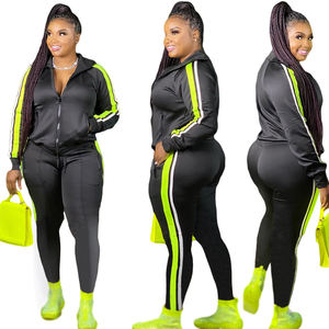 ชุดวอร์มออกกำลังกายแบบมีฮู้ดสำหรับผู้หญิงชุดวอร์มมีซิปออกแบบโลโก้ได้ตามต้องการ - Product Image 1