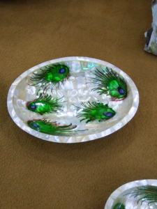 Exquisito cuenco personalizado con incrustaciones de fregona, pieza de lujo hecha a mano para hoteles, restaurantes, interiores de hogar, decoración de celebración - Product Image 3