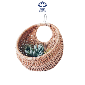 ตะกร้าหวายติดผนังสไตล์เวียดนาม - Product Image 6