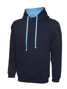 Sudadera con capucha de algodón 100% de alta calidad Unisex, detalles personalizables, comodidad de invierno sin esfuerzo, sudaderas con capucha para hombre - Product Image 5