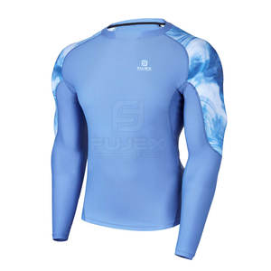 Nouveau design Collants à séchage rapide Fitness Rash Guards à manches longues à vendre - Product Image 2