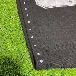 Fabricant personnalisé de t-shirt Hip Hop surdimensionné 100% coton mélange de vêtements ballots de t-shirt Boxy imprimé devant derrière épaule tombante - Product Image 4