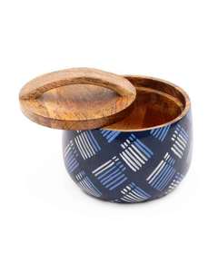 Cuenco de comedor de madera de mango hecho a mano de esmalte personalizable, cuenco de fruta de nuez para uso multiusos y con la mejor calidad absoluta - Product Image 6