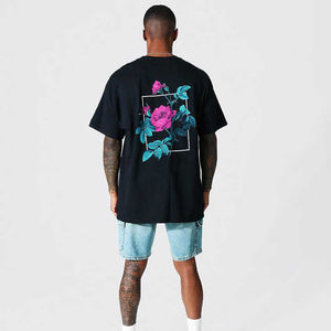 2025เสื้อยืดผู้ชายพิมพ์ลายไซส์ใหญ่พิเศษ, เสื้อยืดผ้าฝ้าย100% ไหล่ตกไซส์ทั่วไป - Product Image 5