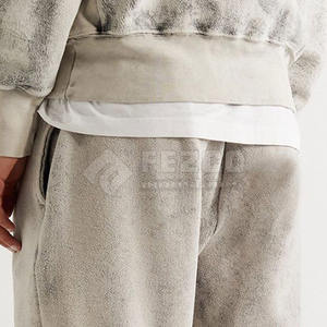 Survêtements de lavage à l'acide de haute qualité survêtements de lavage à l'acide de coton Polyester bas quantité minimale de commande haut à la mode pour hommes - Product Image 2