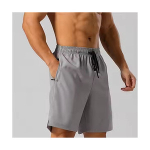 Men's Casual <b>Cargo</b> Gym <b>Shorts</b> Eco-Friendly Low Waist Quick-Drying 100% Polyester Anti-Wrinkle Breathable Windproof UV Protection - Product Image 1