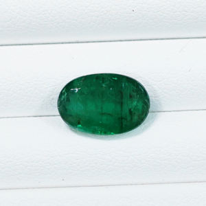 Best Price 100% Natural Zambian Emerald 3.30 Carat Oval Cut Medium <b>Green</b> Color May Birthstone for Making Ring & Pendant - Product Image 2