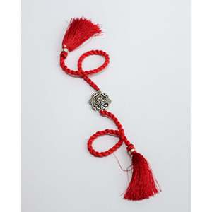 925 <b>Silver</b> Floral Mandala Rakhi Fashion <b>Charm</b> <b>Bracelet</b> with Elegant Design - Product Image 5