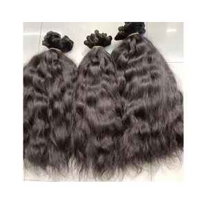 Extensions de cheveux ondulés naturels de cheveux vietnamiens bruts sans emmêlement sans perte 100% Extension de cheveux humains bruts - Product Image 6